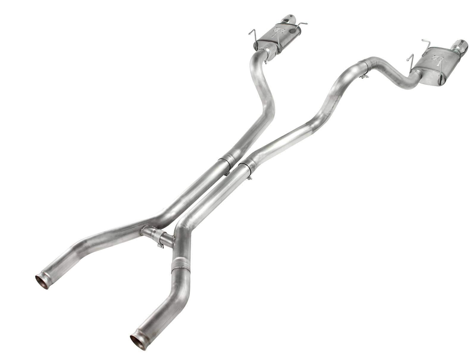 Afe (49-43049-P) 3 409 Stainless Steel Cat-Back Exhaust System With Polished Tip For Ford Mustang Gt