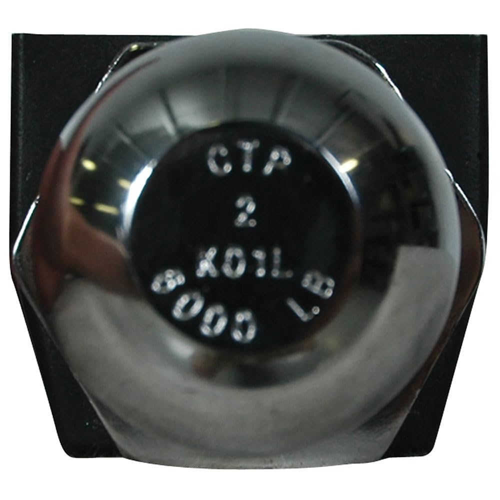 Reese Towpower 7008300 2'' Chrome Steel Interlock Hitch Ball,Small