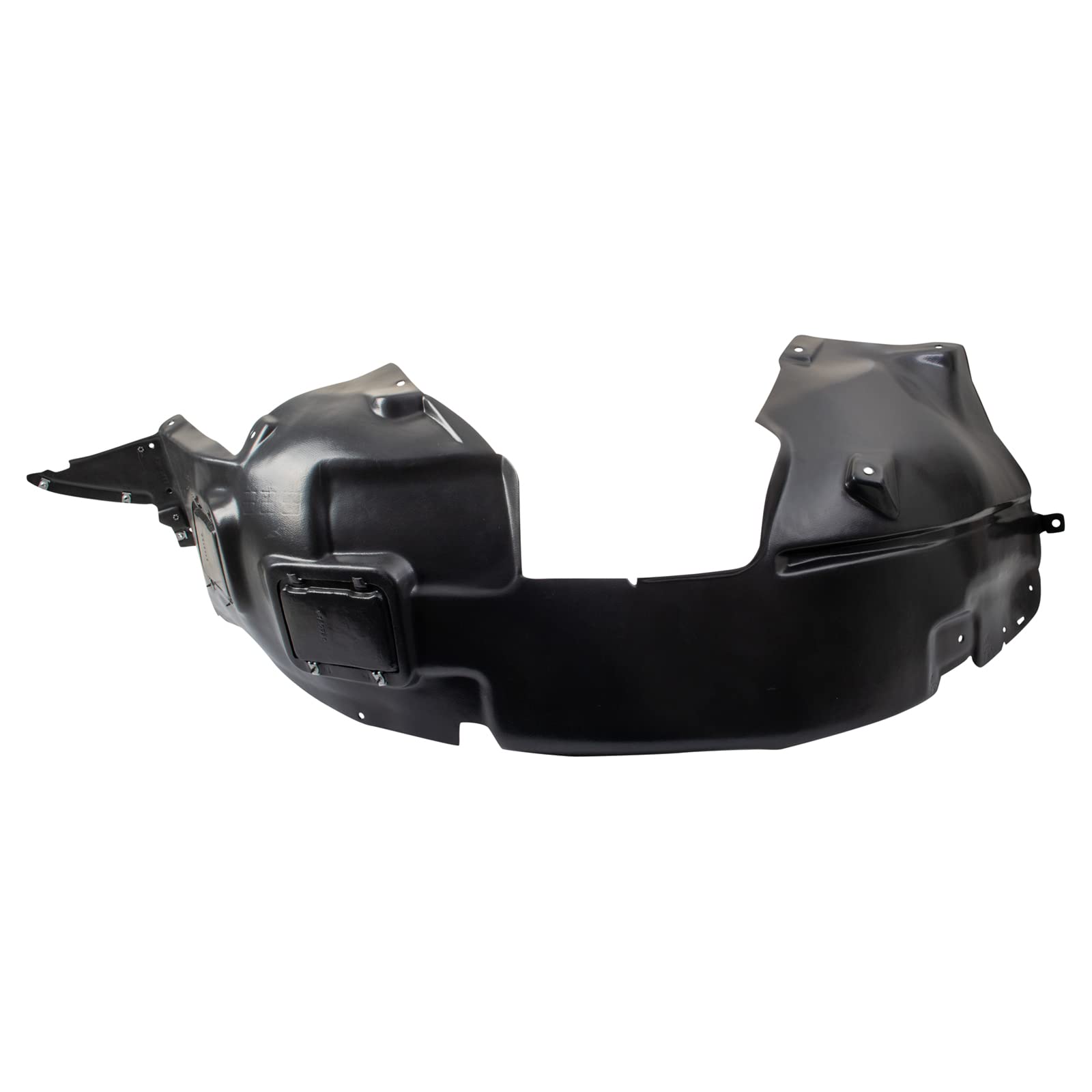 Trq Inner Fender Liner Set Compatible With 2014-2017 Fiat 500L Fi1248100 Fi1249100