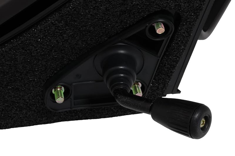 For Honda Civic Coupe/Hatchback 1996 1997 1998 1999 2000 Manual Remote Textured Black Side Door View Mirror Passenger Right