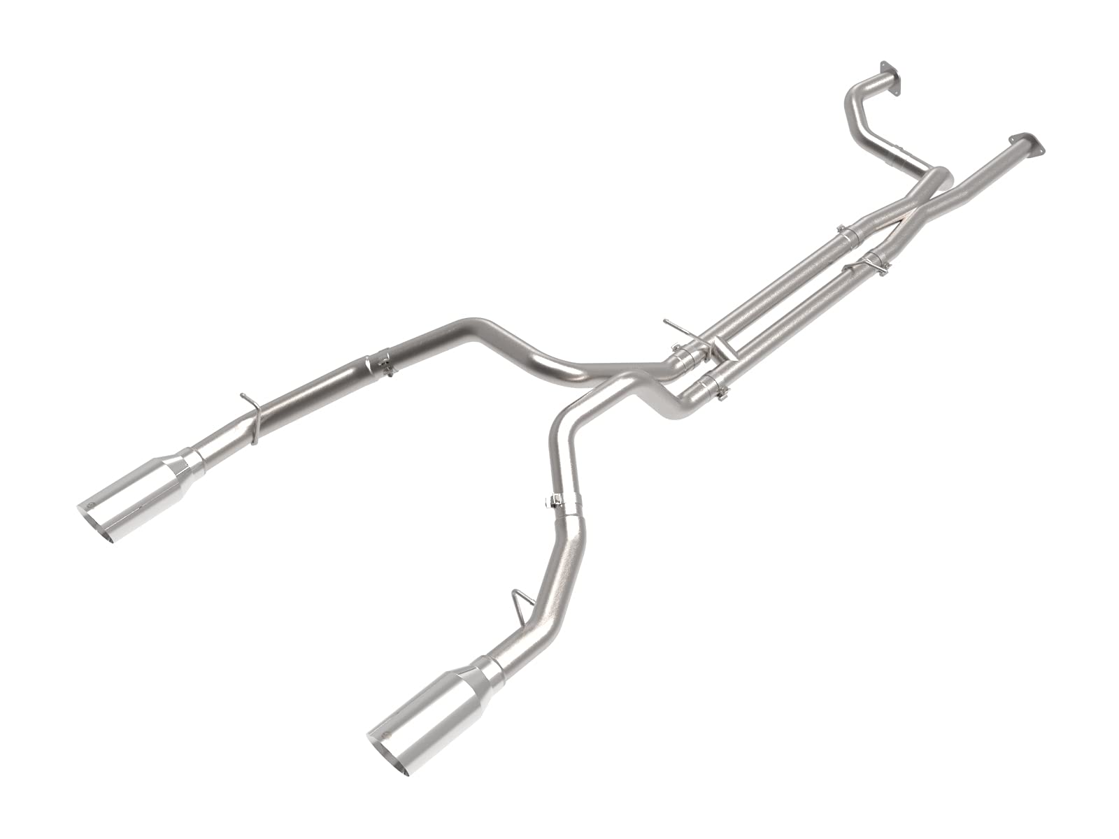 Afe Power 49-32084-P Vulcan Series Cat-Back Exhaust System, 3' To 3-1/2' 304 Stainless Steel, Polished Tips, For 2021 Ram 1500 Trx