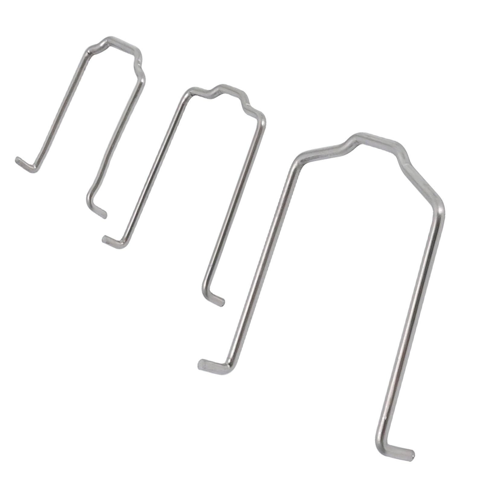 Aynaxcol Radiator Hose Clip Retaining Spring Horse Shoe Clip Clamp 154 23 Replacement for BMW E39 E60 E38 E46 E90 745Li X5 325i 
