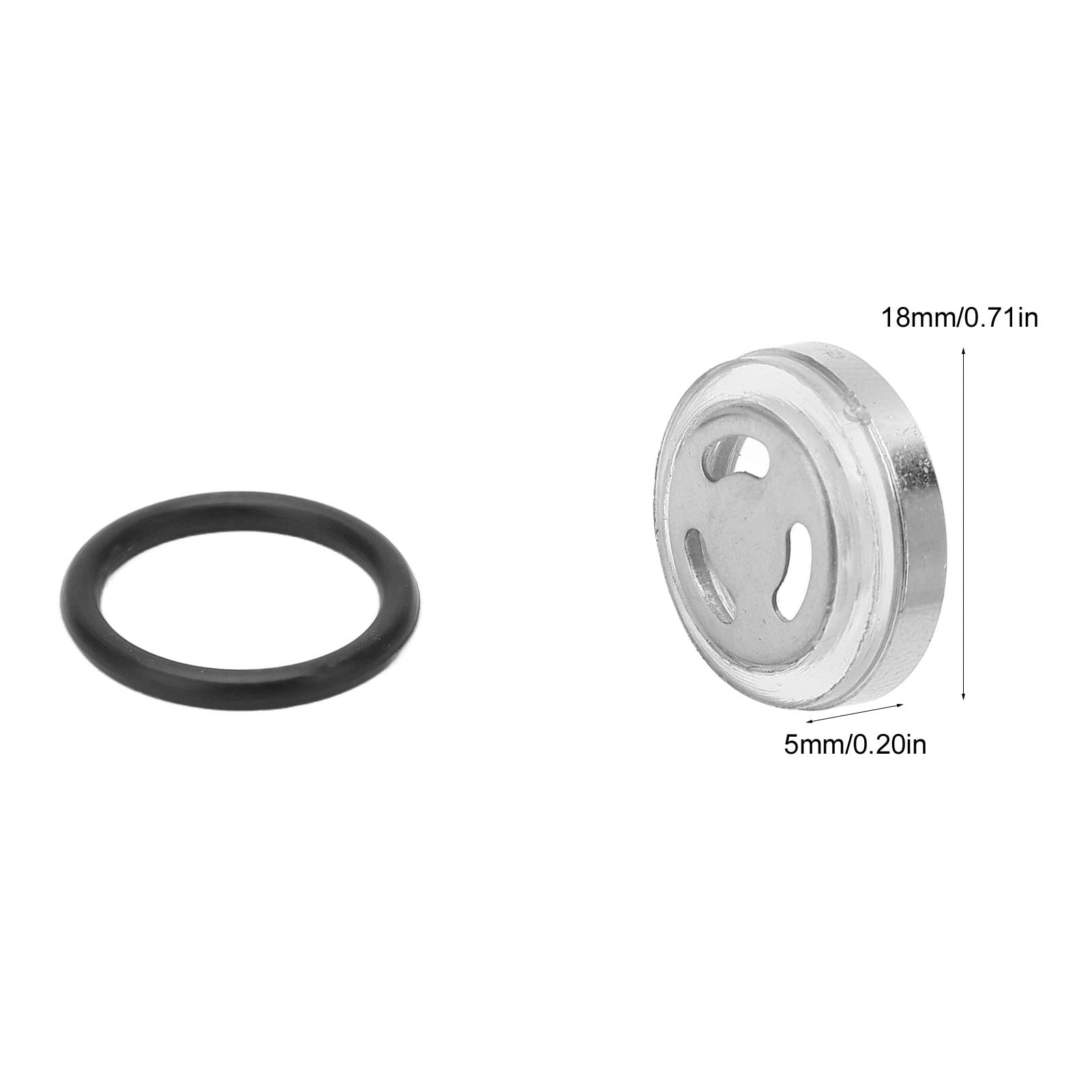 Brake Master Cylinder Gasket Set, 4 Pcs Brake Master Cylinder Reservoir Sight Gasket Set Motorcycle Accessory For Scooter Atv Dirt Bike