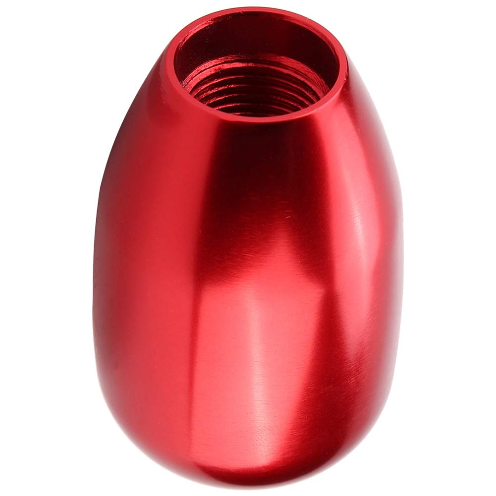 Qiilu Universal Shifter Knobs, Car 6 Speed Manual Gear Shift Lever Knob Stick Head, Shifter Knob(Red)