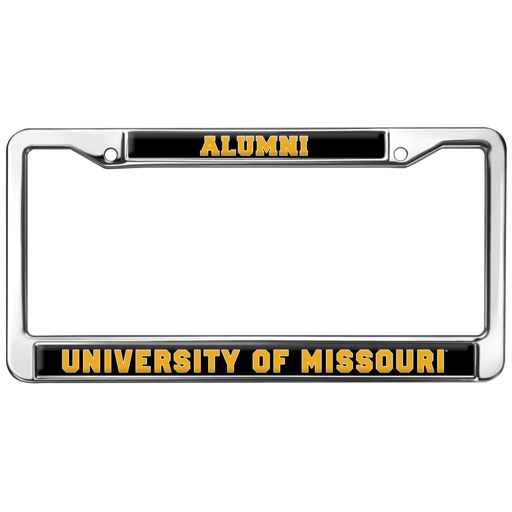 University of Missouri Alumni Logo Full Size Standard License Plate Metal Frame