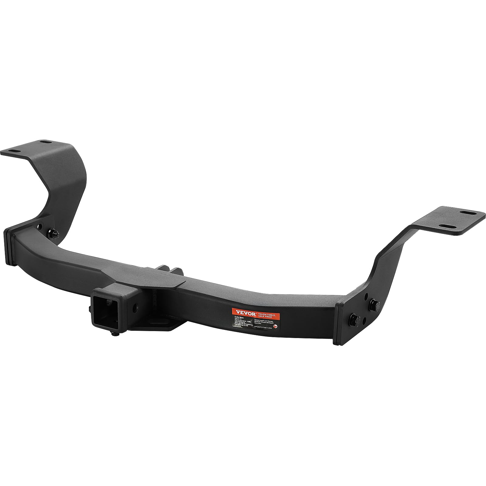 VEVOR Class 3 Trailer Hitch, Q455B Steel Tube Frame, 2-Inch Receiver and 6000 lbs Load-Bearing, Compatible with 2017-2023 Honda 