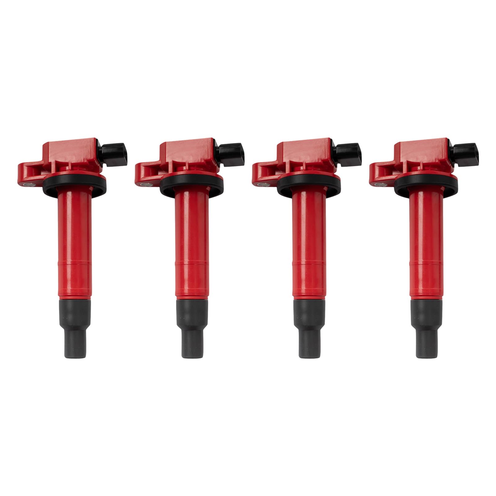 TRQ Ignition Coil Set Compatible with 2004-2006 Scion xA xB 2000-2005 Toyota Echo 2001-2009 Prius 2012-2019 Prius C 2007-2018 Ya