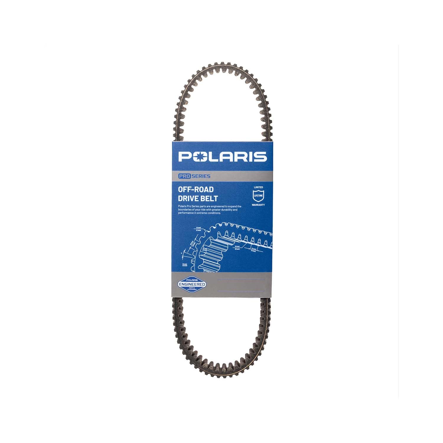 Polaris Off Road Pro Series Drive Belt for Specific RZR 800, Ranger 500 and Sportsman ATV Models, for Performance and Durability