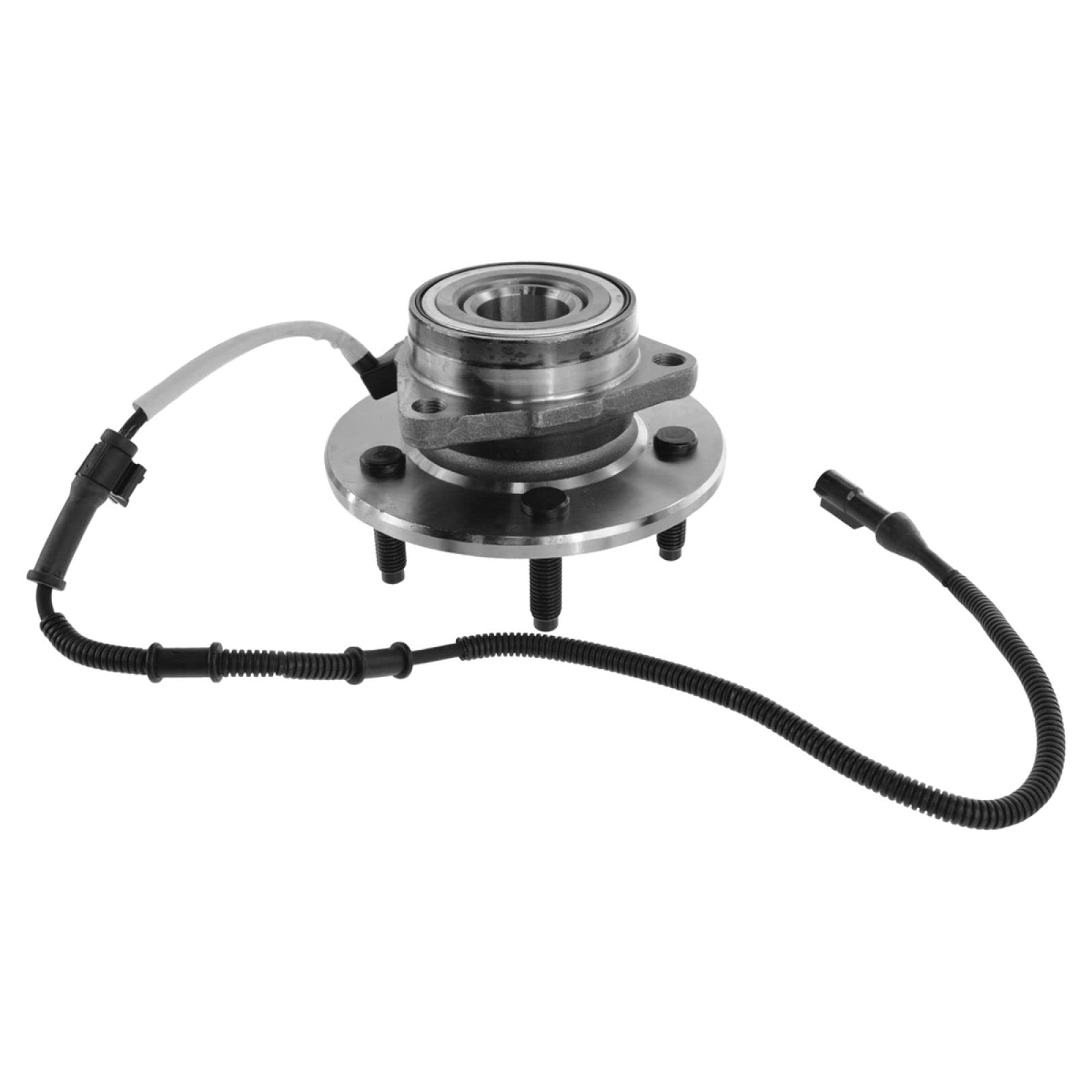 Trq Front Wheel Bearing & Hub Assembly 4Wd With Abs Sensor Compatible With 2000-2004 Ford F-150 2004 F-150 Heritage