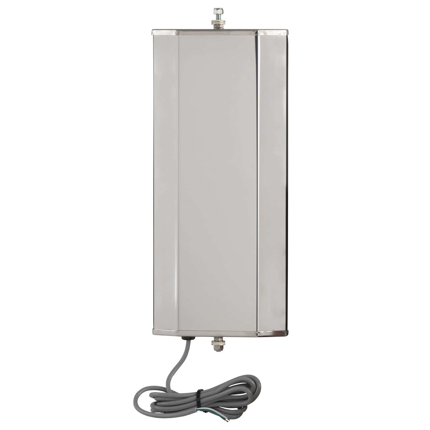Grote Heated West Coast Mirror - Frost-Free, Stainless Steel, Gray, Model 16053, Standard Size