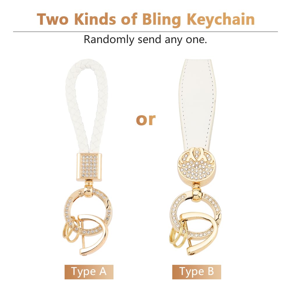 Pifoog Key Fob Cover For Kia Optima Soul Sportage Sorento Forte Rio Niro Accessories Bling Keychain Soft Tpu Car Keys Case Shell