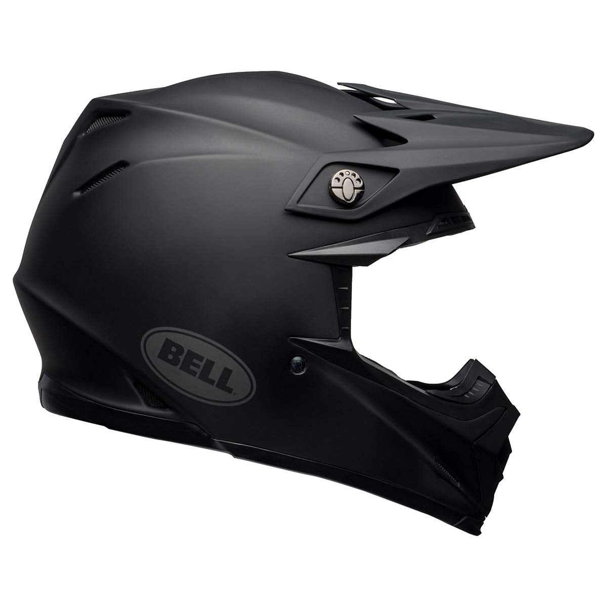 Bell Moto-9 Mips Off-Road Motorcycle Helmet (Solid Matte Black, Medium)