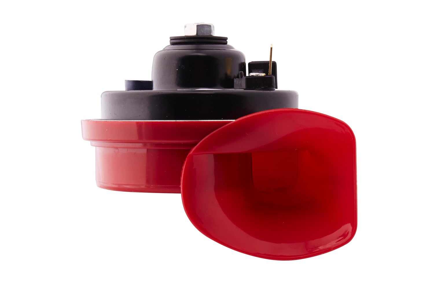 Hella 007424801 Twin Trumpet High/Low Tone 12V Horn Kit With Bracket, Red