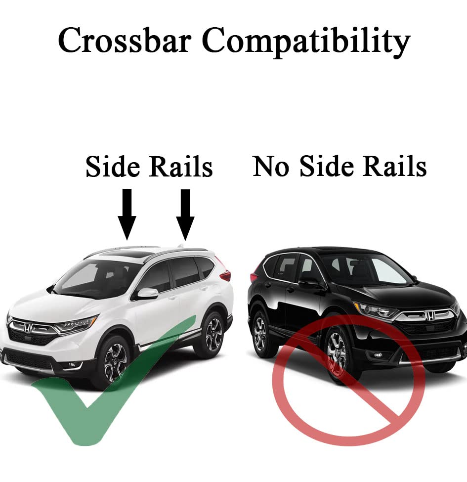 Brightlines Cross Bars Roof Racks Luggage Bars Replacement For 2017-2022 Honda Crv