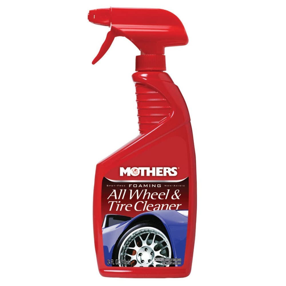 Mothers 05924 Foaming Wheel And Tire Cleaner, 24 Ounce