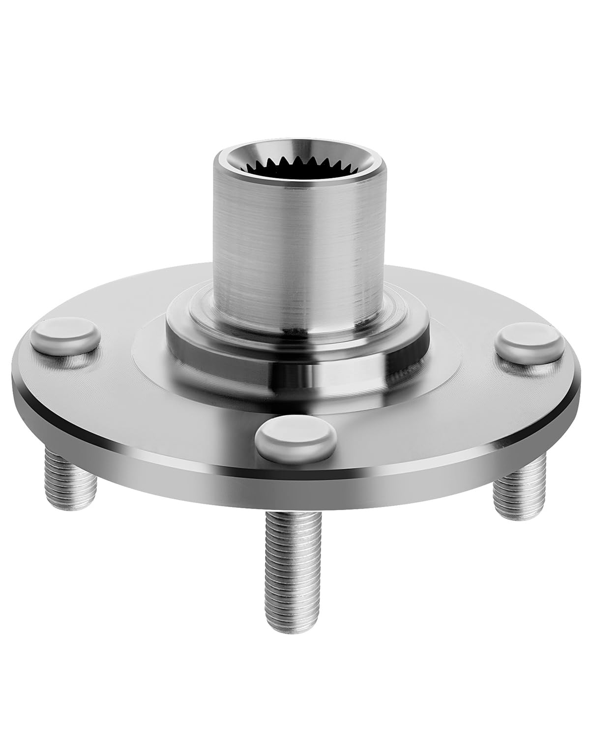 ECCPP New Premium Front Wheel Hub Bearing Assemblies fits Ford Focus 00 01 02 03 04 05 06 07 08 09 10 11 4 Lugs Non ABS 518510 H