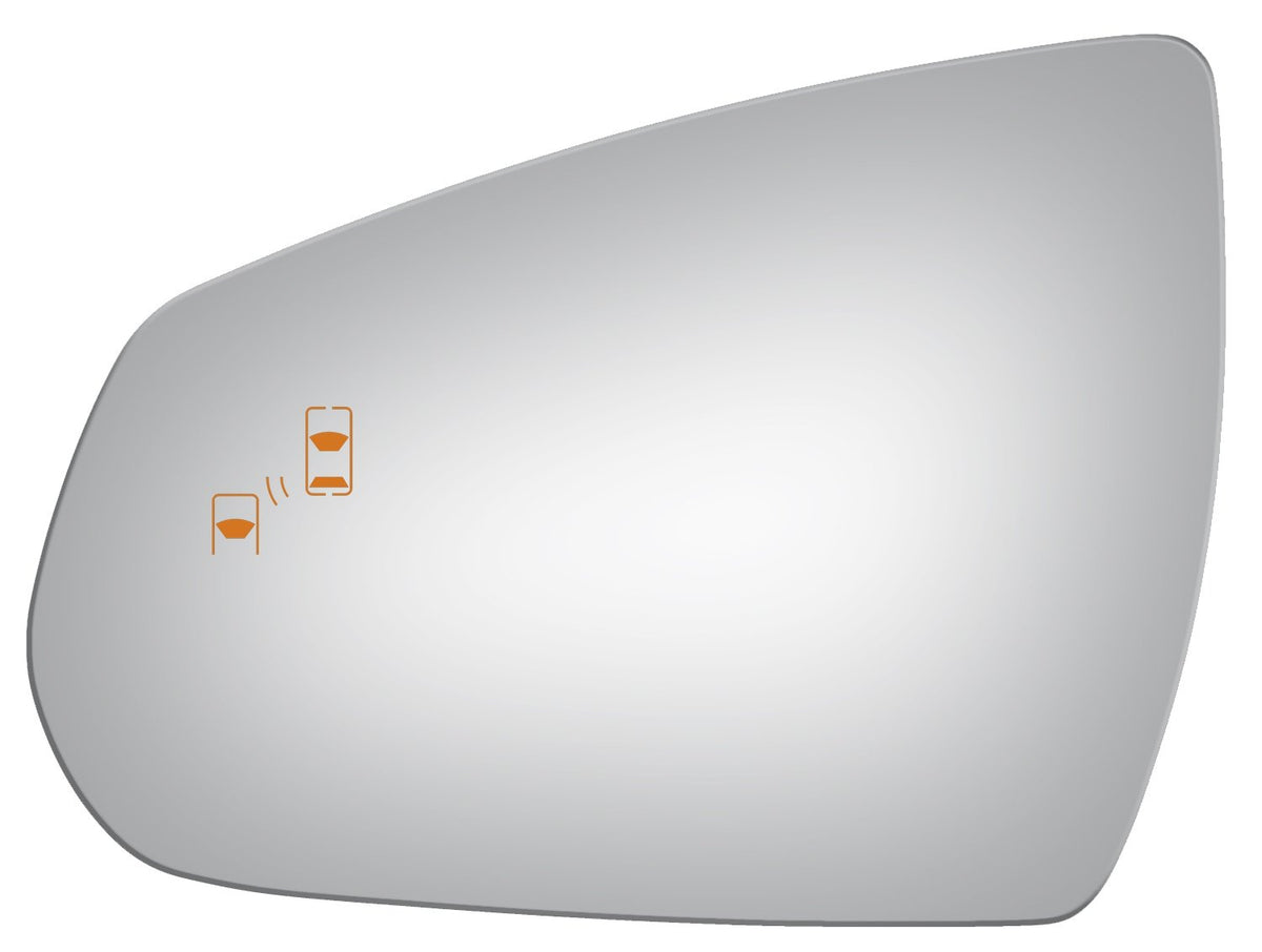 Burco 4338B Driver Side Replacement Mirror Glass for 2013-2014 Cadillac SRX
