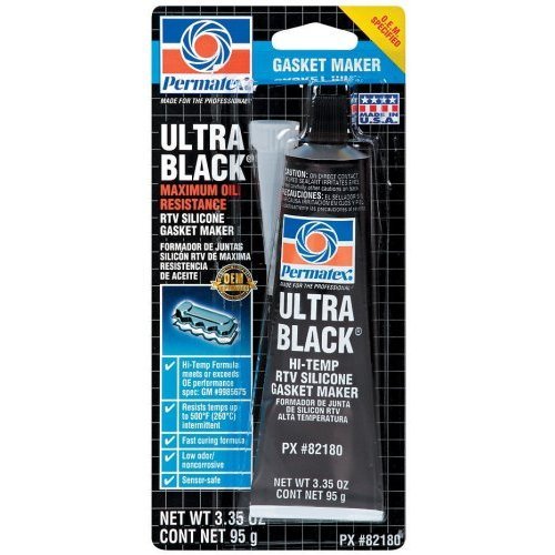 Permatex 82180 Ultra Black Rtv Silicone Gasket Maker