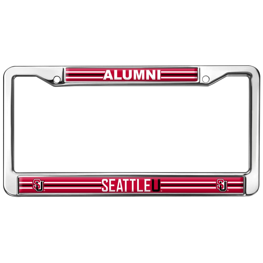 Seattle University Alumni Full Size Standard License Plate Metal Frame