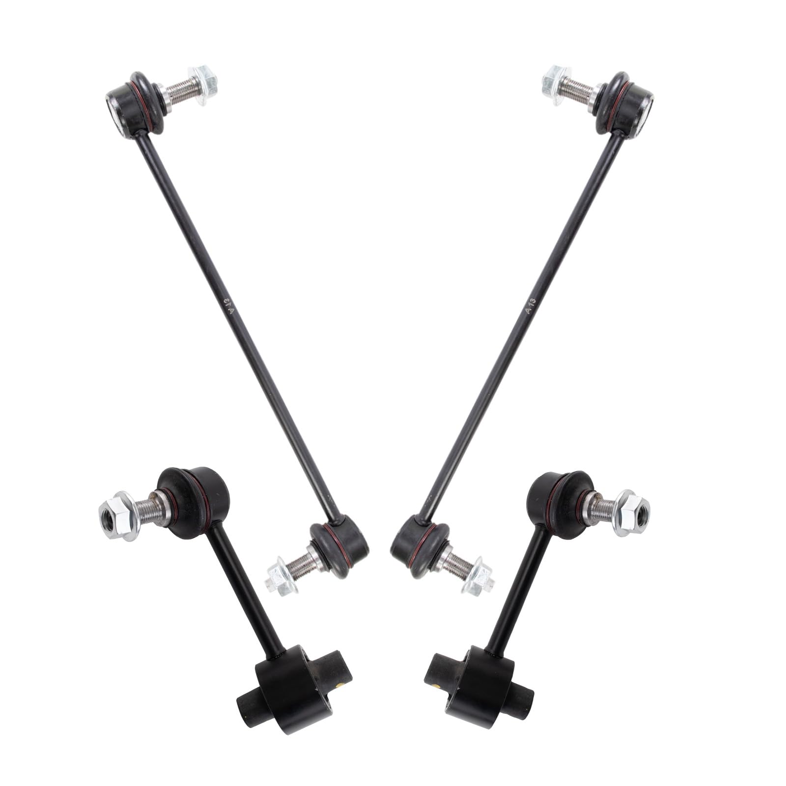 Trq Sway Bar Stabilizer Link Set Front & Rear Compatible With 2020-2022 Hyundai Kona