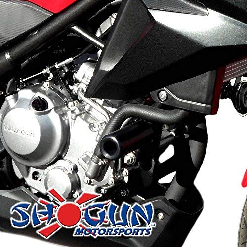 Shogun Fits Honda Cb300F Cb 300 F 2015 2016 2017 2018 Black No Cut Frame Sliders Fits Abs & Non Abs Models - 750-3129 - Made In