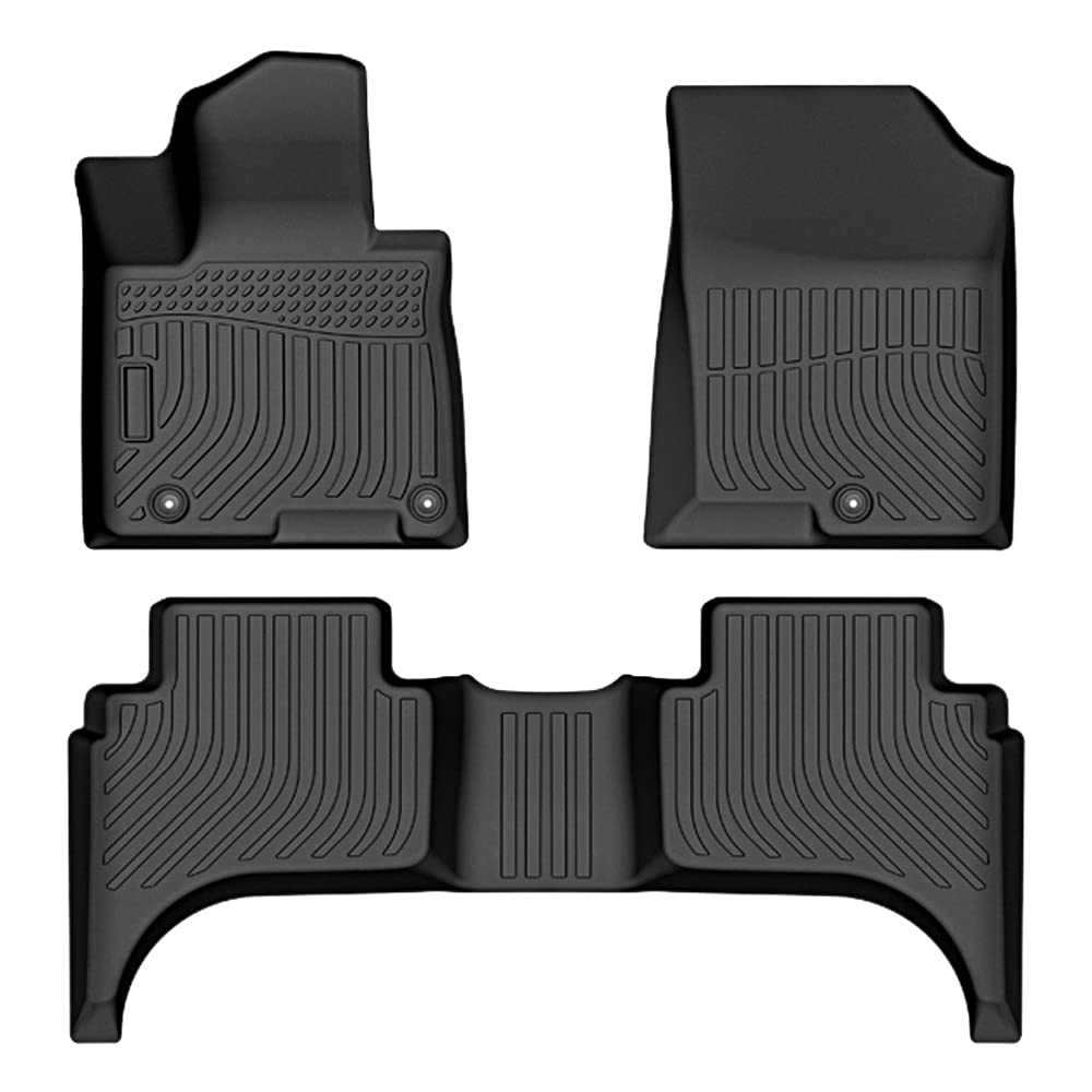 Cartist Custom Fit for Floor Mats Hyundai Santa Cruz 2022 2023 2024 2025 All Weather Anti-Slip Floor Liners for Santa Cruz Acces