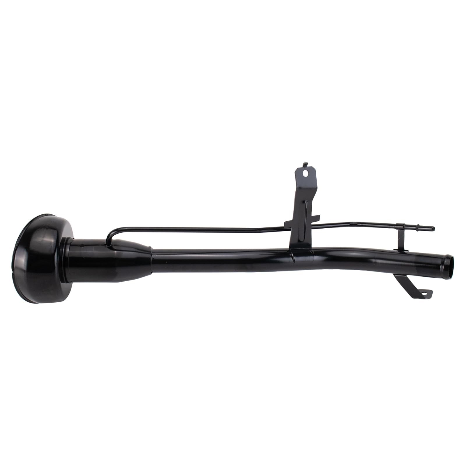 TRQ Fuel Tank Filler Neck Black Compatible with 2005-2011 Nissan Xterra