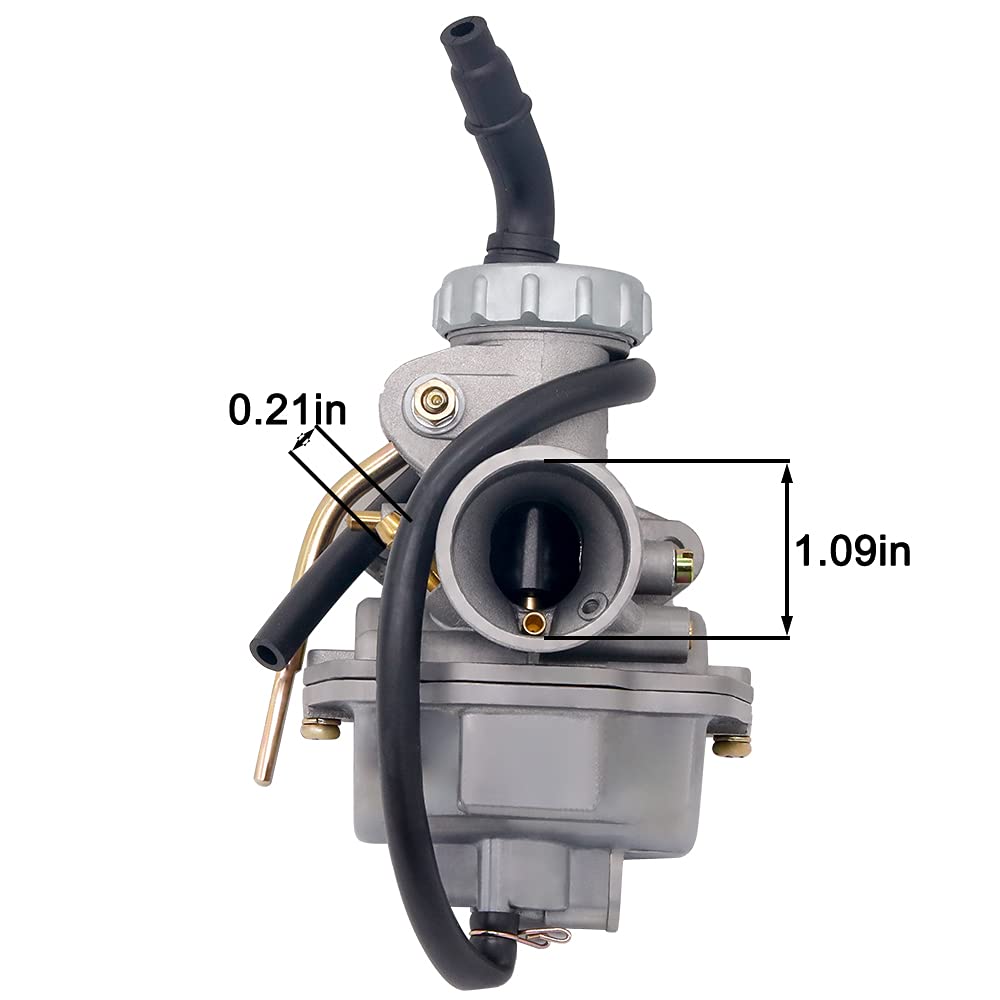 Yooppa 110cc Carburetor for TaoTao 110cc PZ20 Carburetor, Kazuma Baja 50cc 70cc 90cc 110B NST SunL Chinese Quad 4 Stroke ATV 4 W