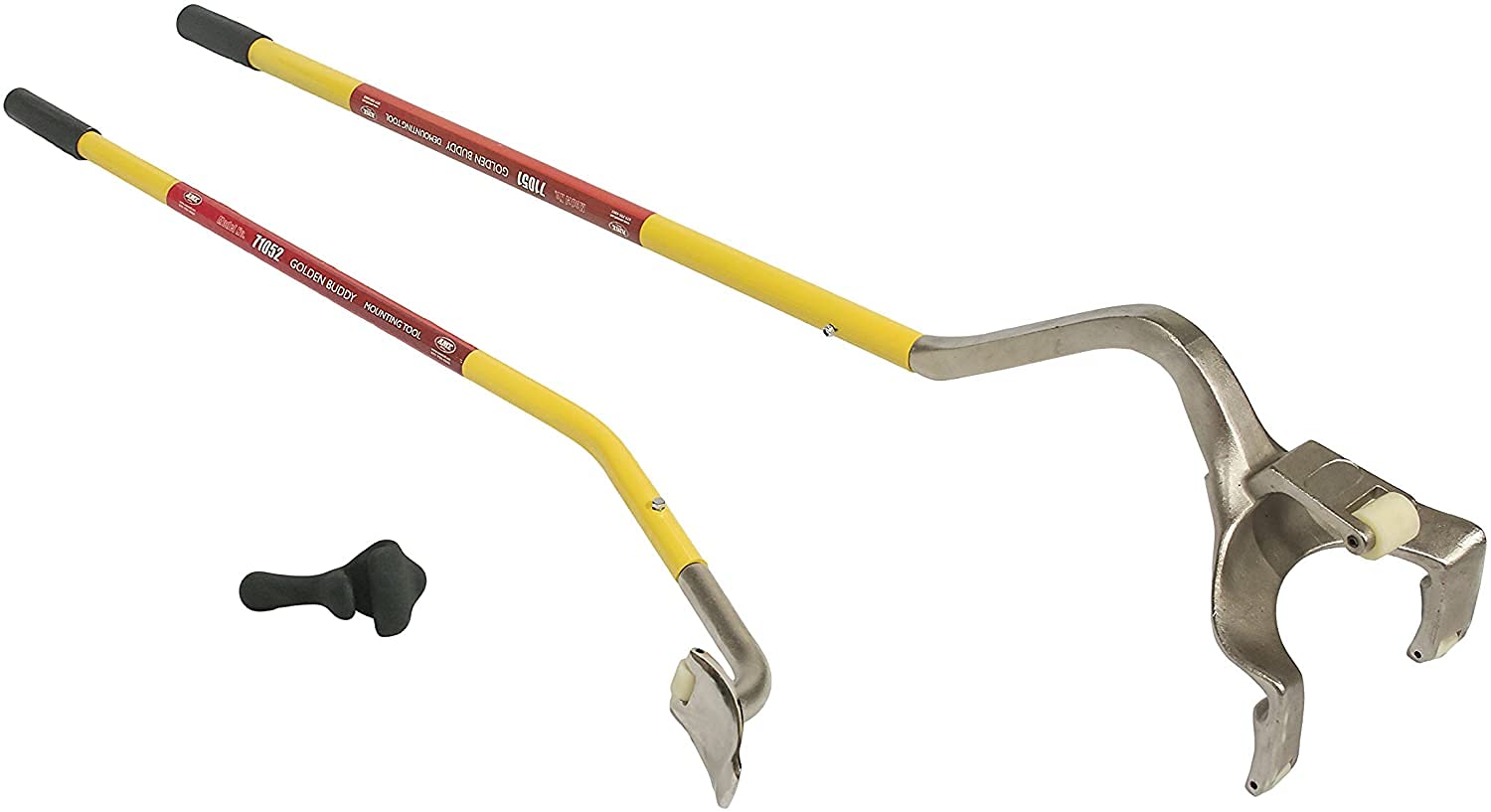 AME INTL Golden Buddy Tire Mount/Demount Tool, Yellow, 22.5-24.5 Wheel Assemblies