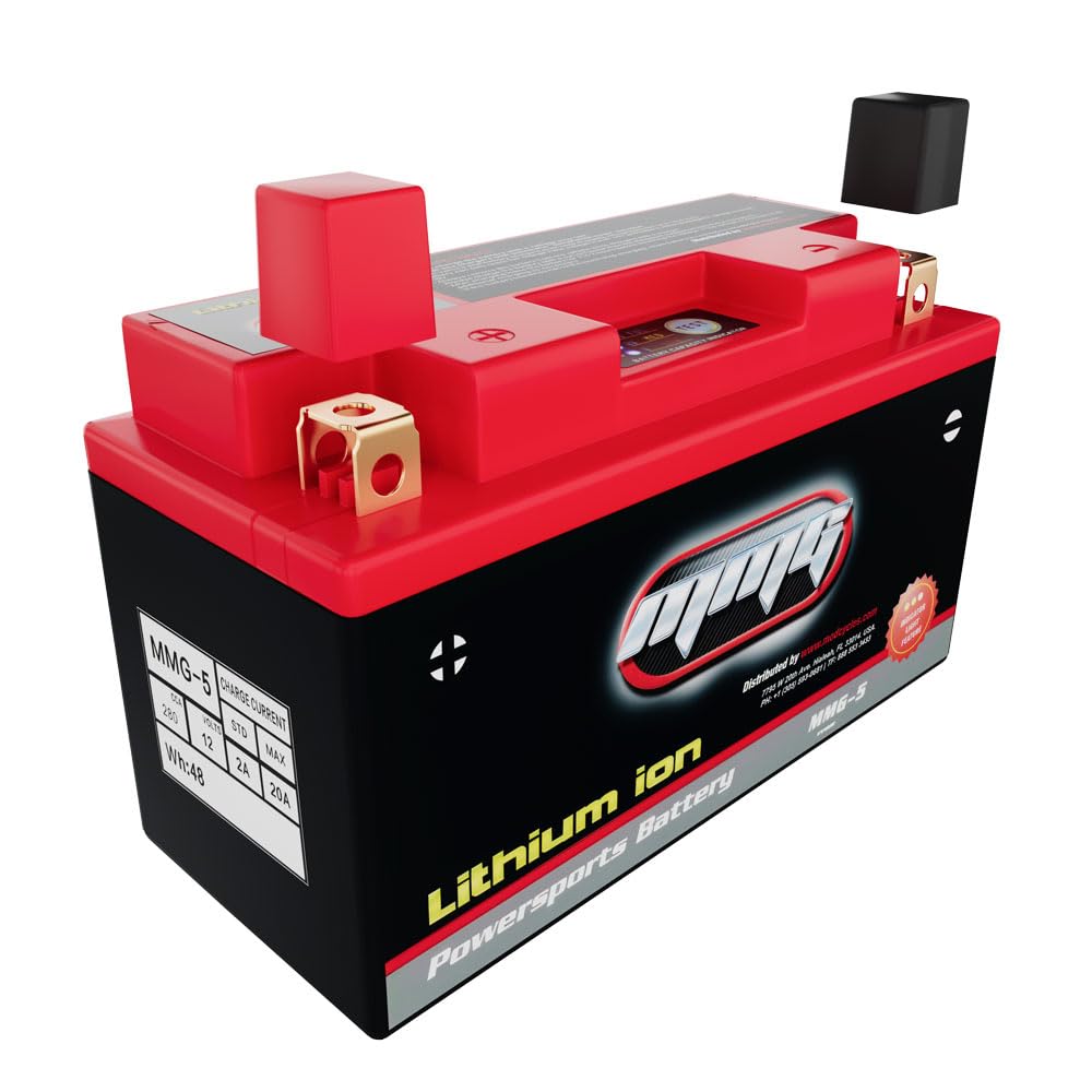 Mmg Lithium Ion Sealed Battery 12V 280 Cca Motorcycle Scooter Atv For Ytz10S Ytz12S Ytz14S Yt12B Bs (Mmg5)