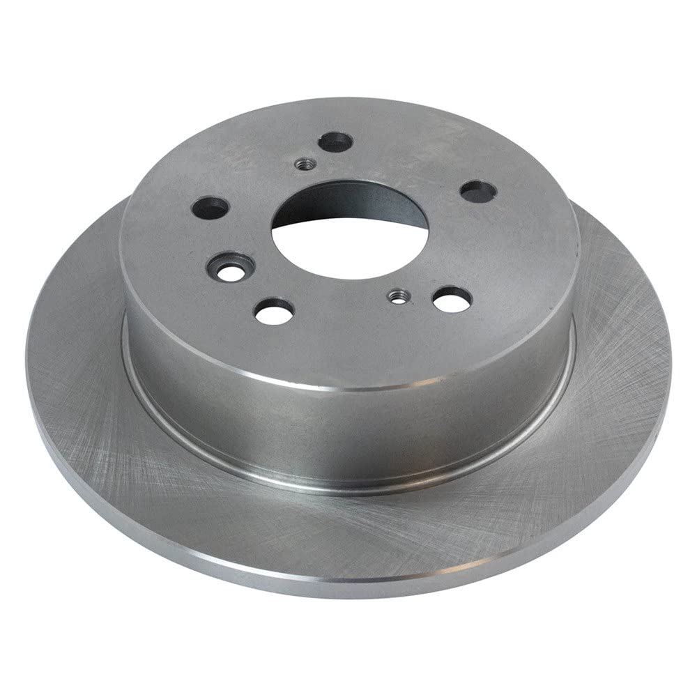Trq Rear Brake Rotors Set Solid Compatible With 2002-2003 Lexus Es300 2004-2006 Es330 2005-2007 Toyota Avalon 2002-2006 Camry 20