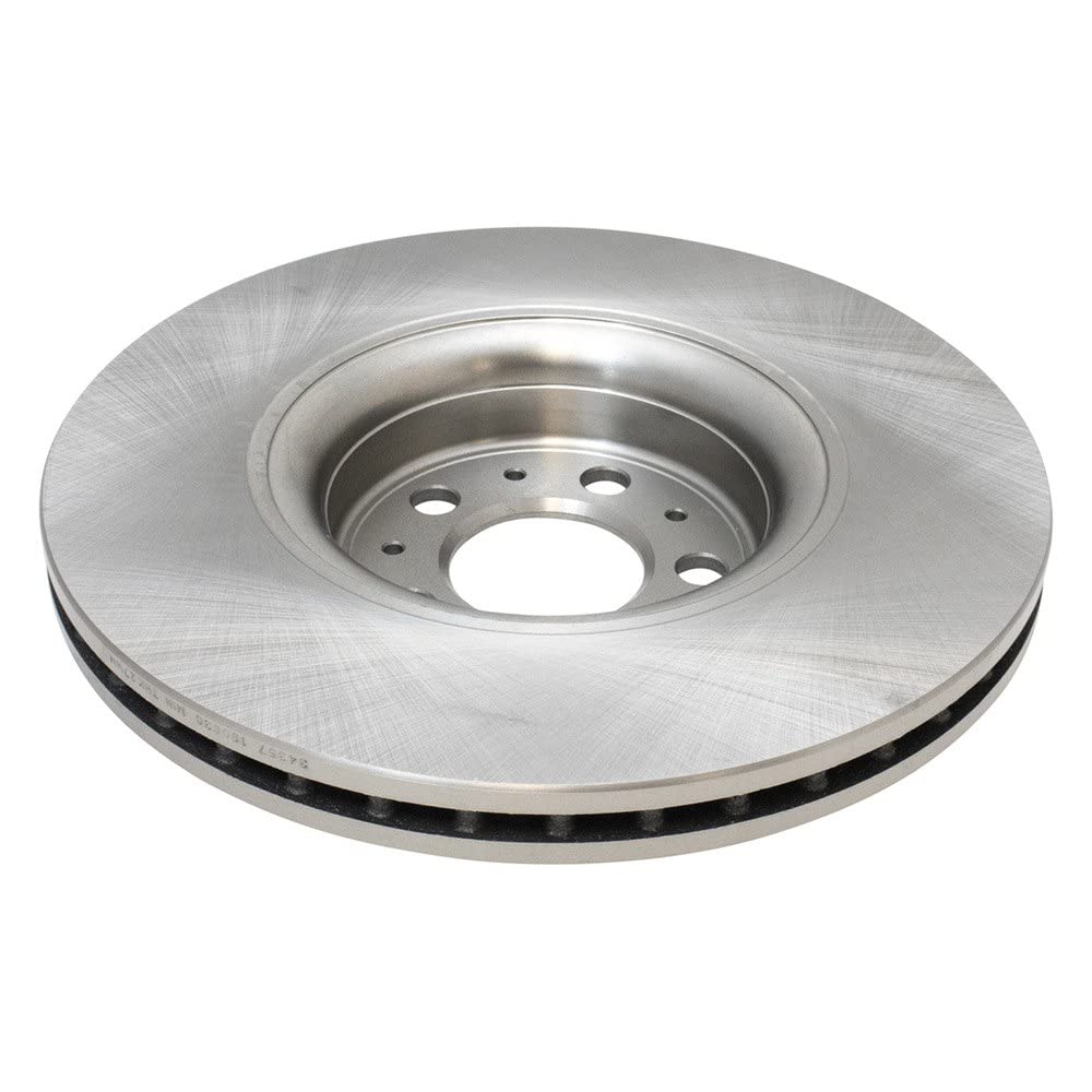 Trq Front Brake Rotors Set Vented Compatible With 2003-2014 Volvo Xc90