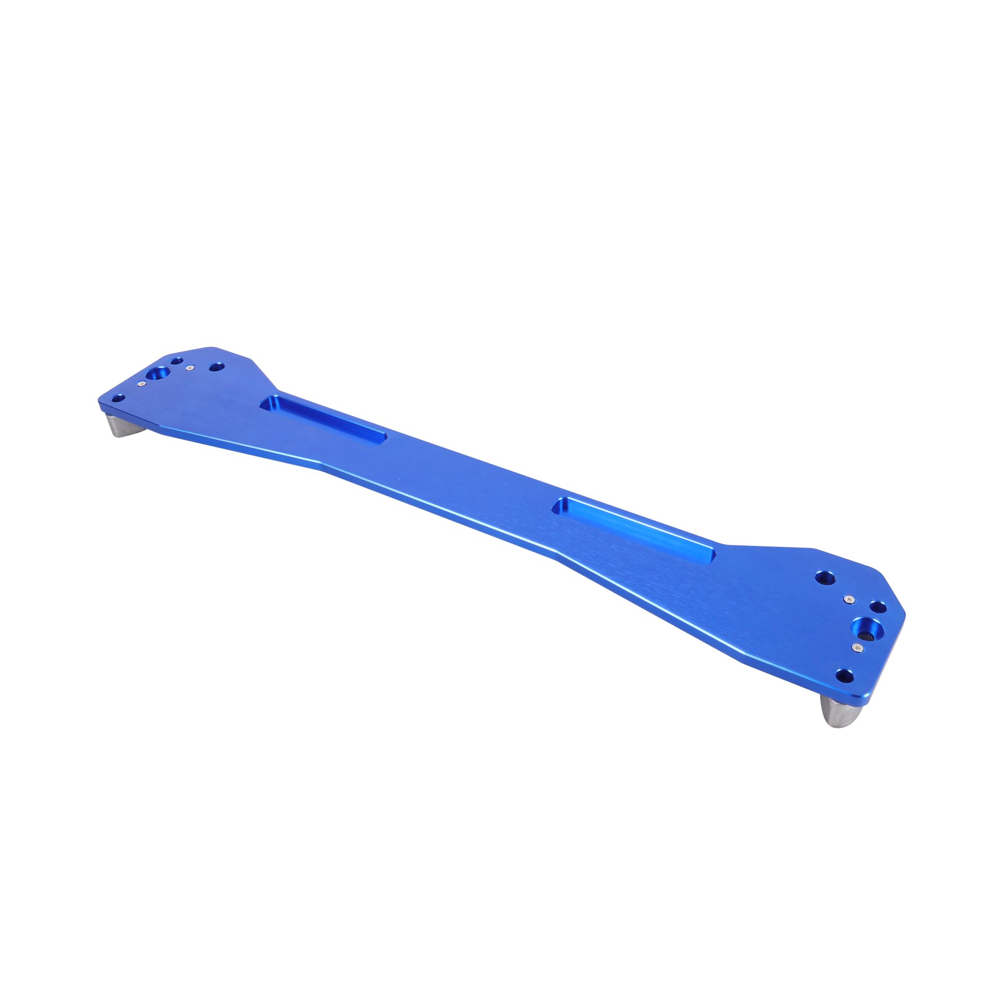 KUIPERAUTO Rear Lower Control Arm Suspension Kit - Aluminum Subframe Brace Tie Bar for 1996-2000 Honda Civic EK - Blue