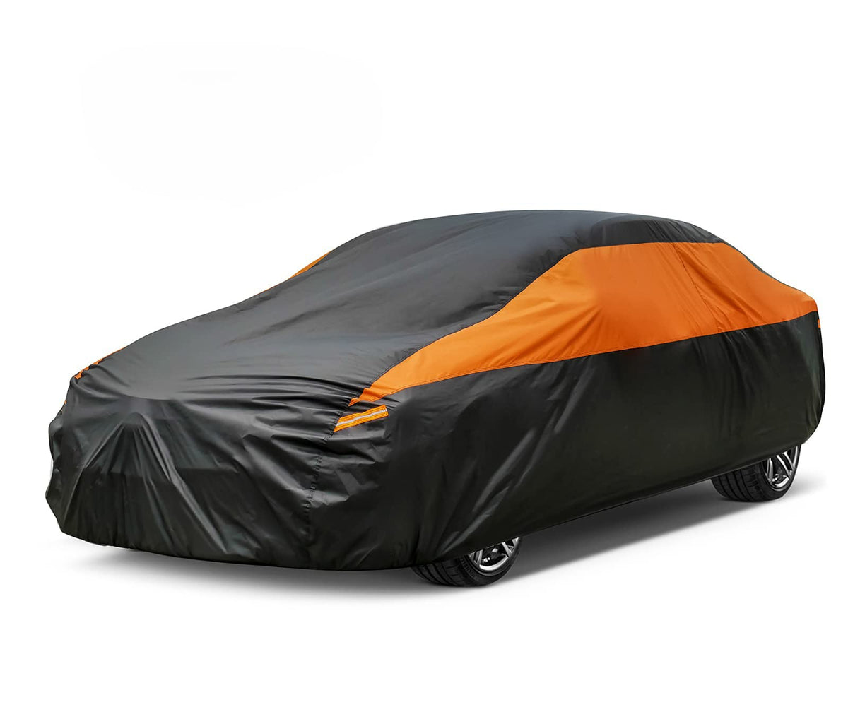 Gunhyi Car Cover For Coupe Sport Sedan Waterproof All Weather, Suitable For Hyundai Accent, Audi Tt, Porsche 718/Boxster/Cayman,