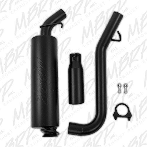 MBRP S5500BLK 2.5'' Cat Back, Single Side Exhaust System (Black Coated)