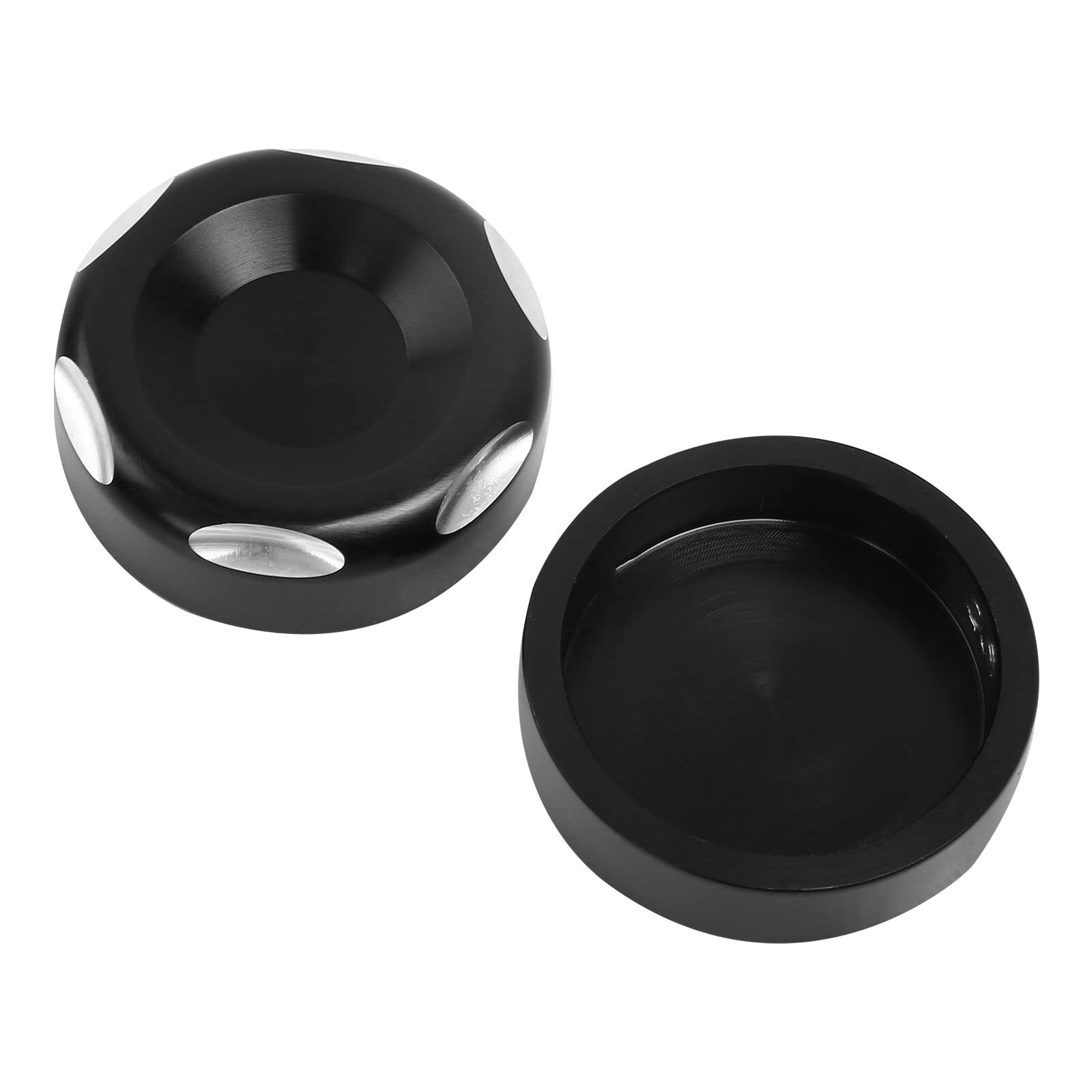 WOWTK Upper Fork Stem Covers for Harley Softail Standard, Street Bob and Low Rider 2018-2021,Dyna Fat Bob Low Rider 2011-2021,Sp