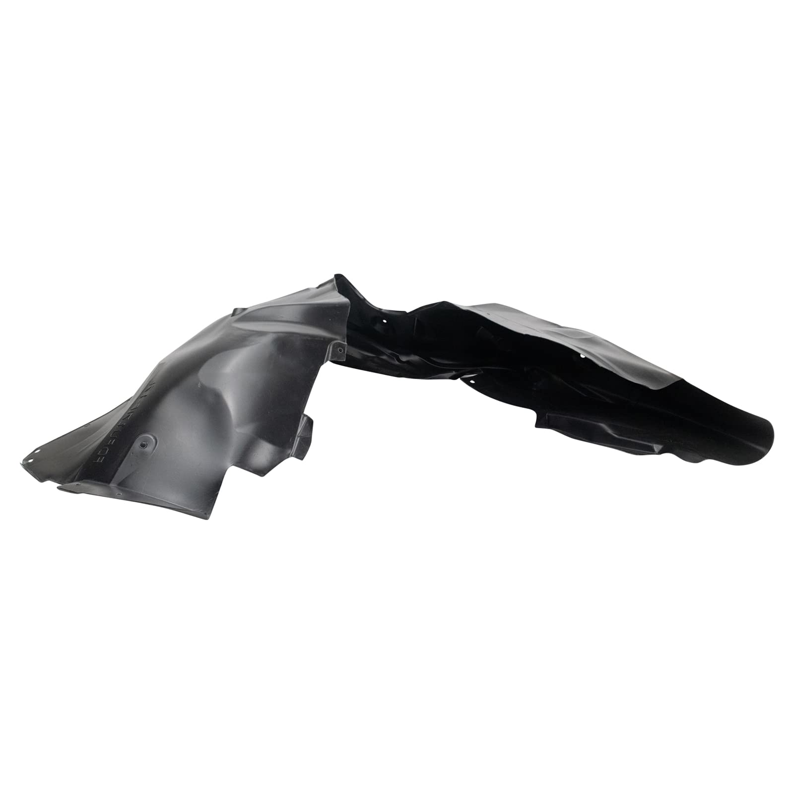 Trq Front Inner Fender Liner Set Compatible With 2017-2020 Ford Fusion 2019-2020 Police Responder Hybrid Fo1248176 Fo1249176