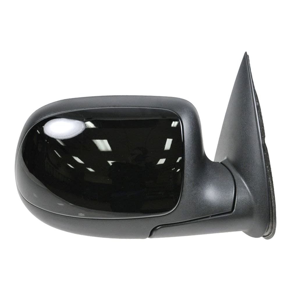 Trq Driver & Passenger Side Mirror Set Manual With Textured Housing With Textured Black Housing Compatible With 99-07 Chevrolet