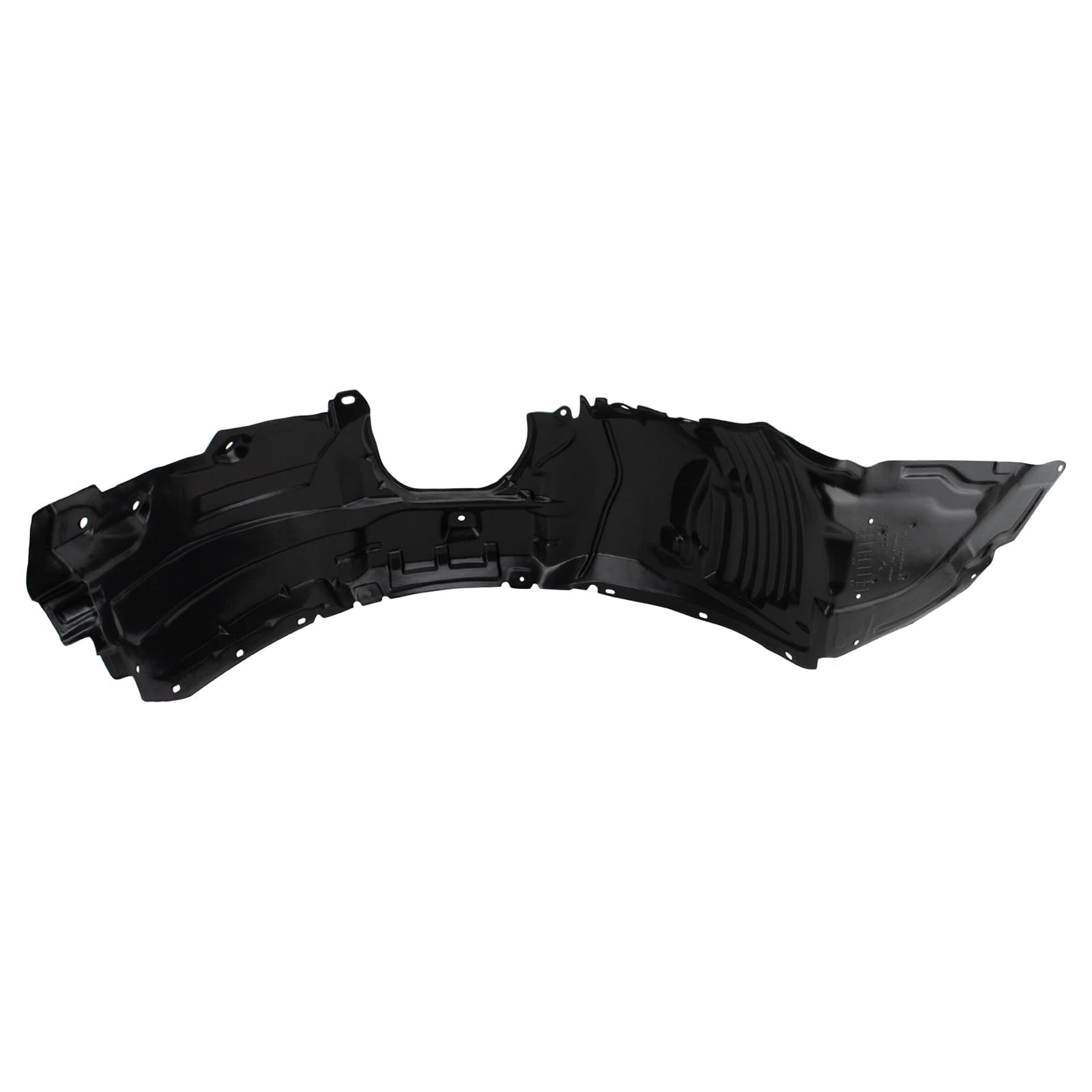 Trq Front Inner Fender Liner Set Compatible With 2010-2011 Mazda 3 Ma1248138 Ma1249138