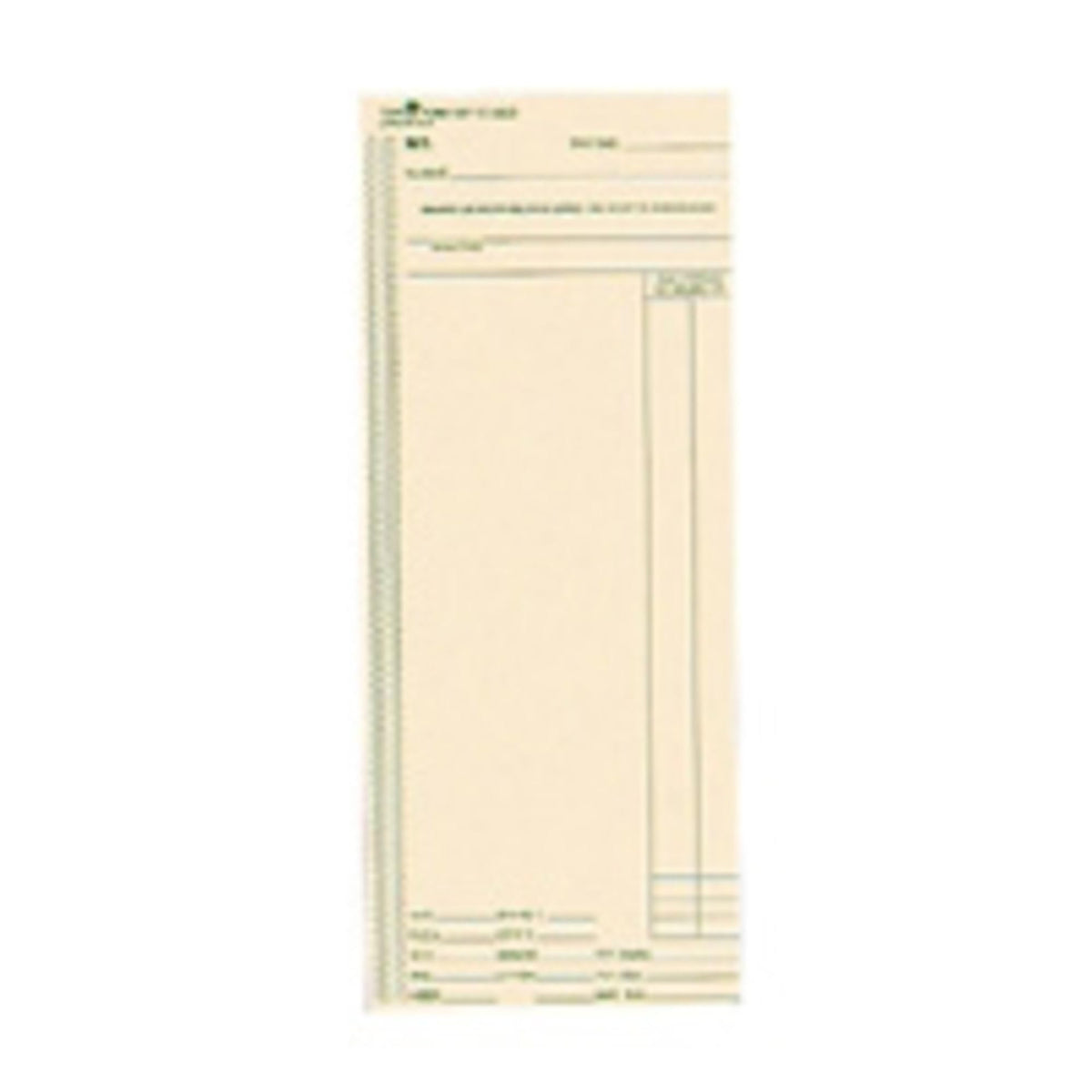 Tops Time Cards (Replaces Original Card C3000), Weekly Time Card Form, 1-Sided, 8 1/4'' X 3 3/8'', Box Of 500