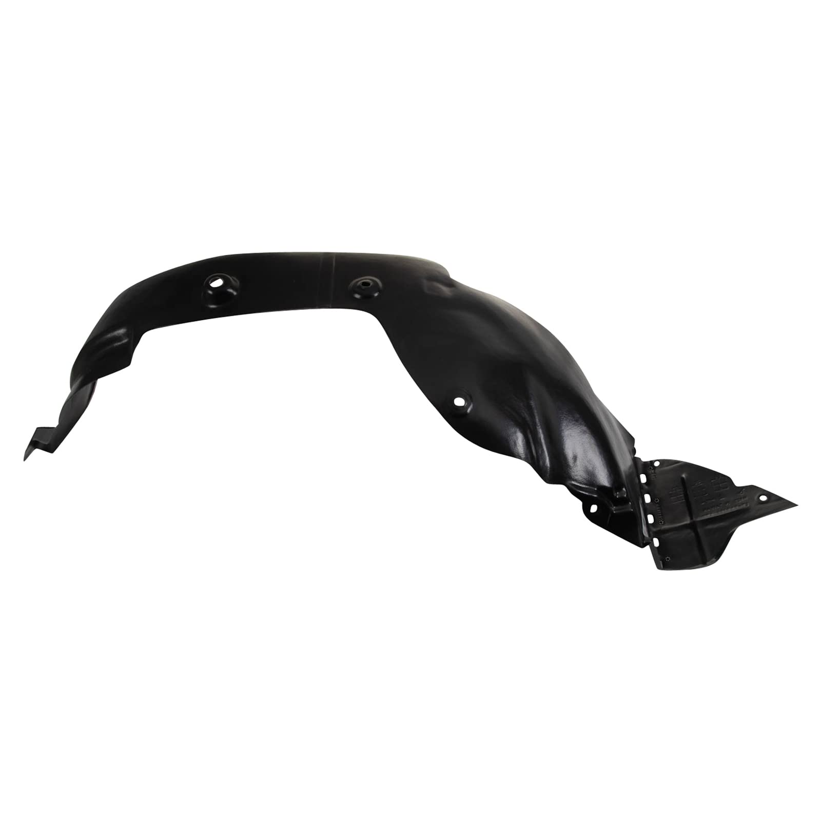 Trq Front Inner Fender Liner Set Compatible With 2013-2015 Hyundai Veloster Hy1248160 Hy1249160