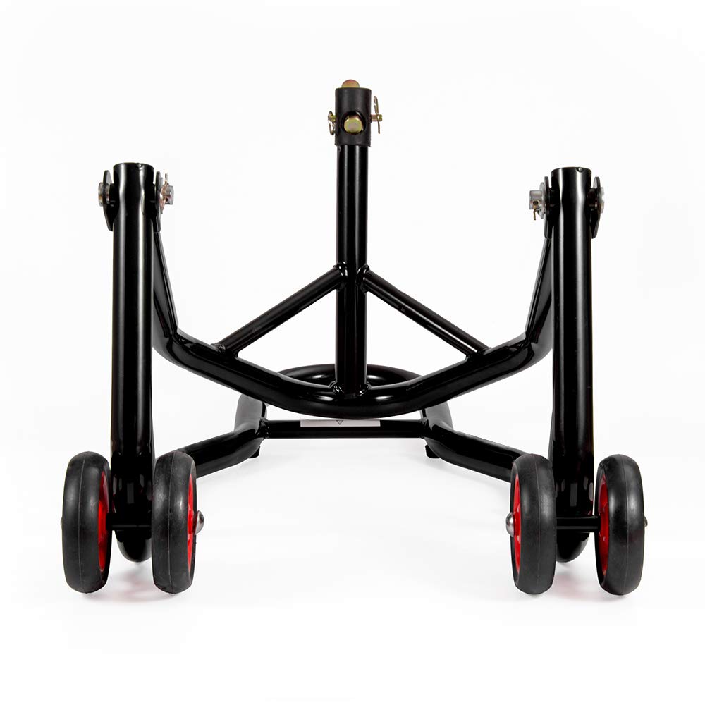 Moto4U Motorcycle Stand Front Headlift Triple Tree Headlift Front Wheel Lift Stand- Sport Street Bike Motorcycle