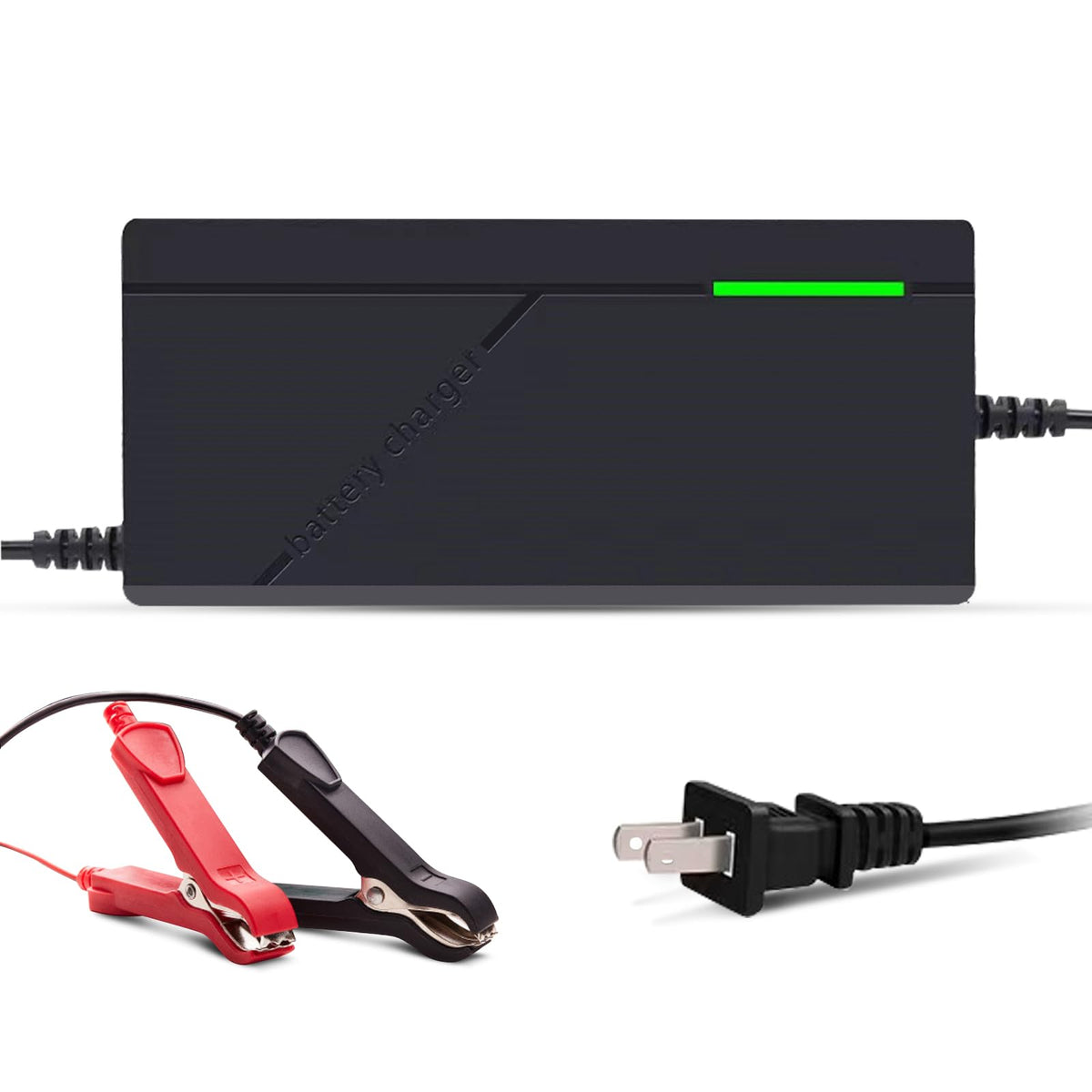 14.6V 10A LiFePO4 Battery Charger Special for 12V LiFePO4 Battery, Trickle Charger for Lithium Iron Phosphate Battery, Battery M