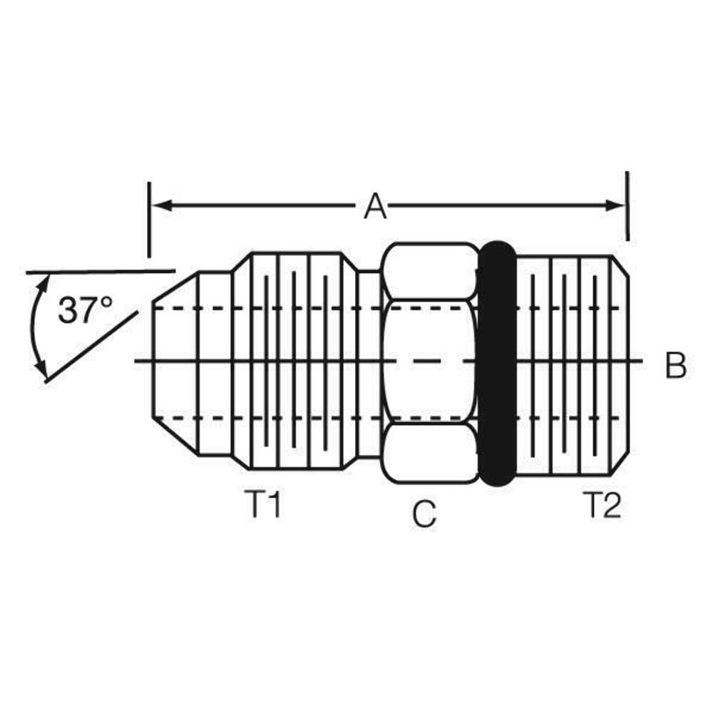 Dayco 145502 Hydraulic Adapter