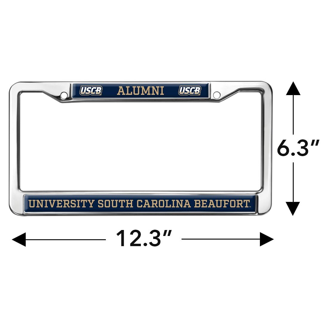 University of South Carolina Beaufort Alumni Full Size Standard License Plate Metal Frame