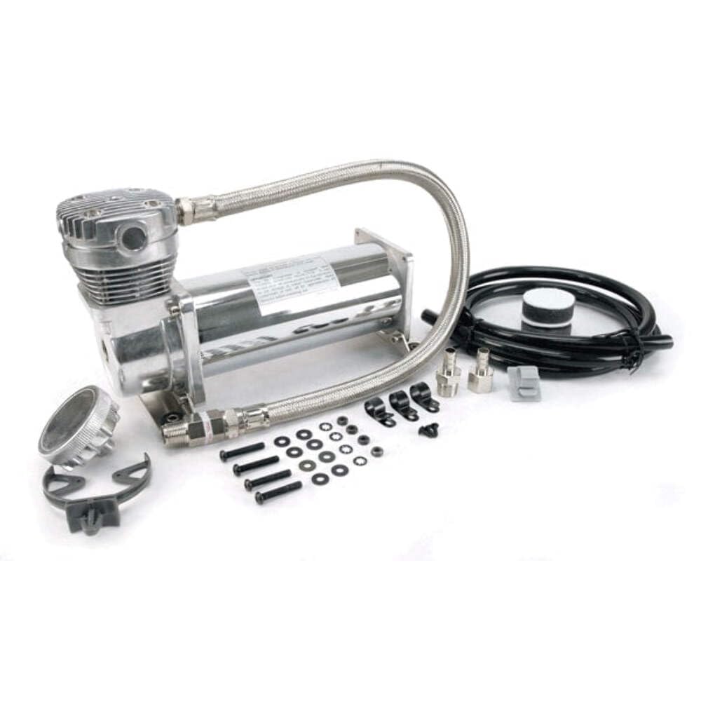 460C Chrome Compressor Kit, 3/8 inch Port (12V, 100% Duty, Sealed)