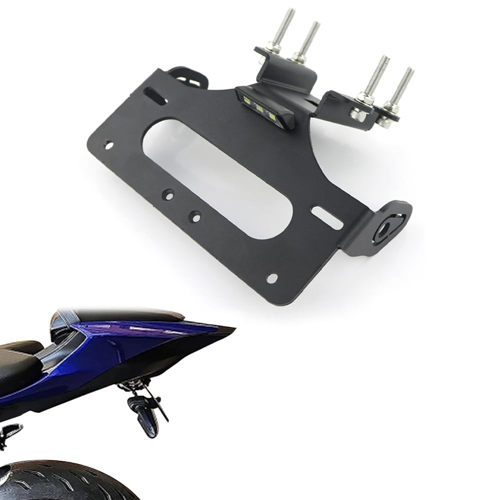 Xitomer Tail Tidy, Fender Eliminator Fit For Fz-07 Mt-07 2014 2015 2016 2017 2018 2019 2020, With Led License Plate Light, Compatible With Oem/Stock Turn Signal