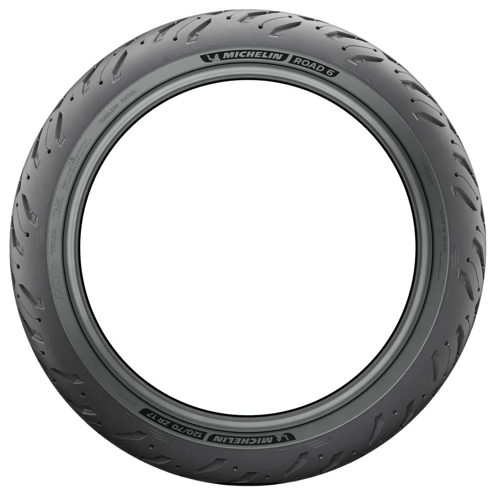 Michelin Road 6 Front Tire, Black, 120/70Zr-17 (58W) (26276)