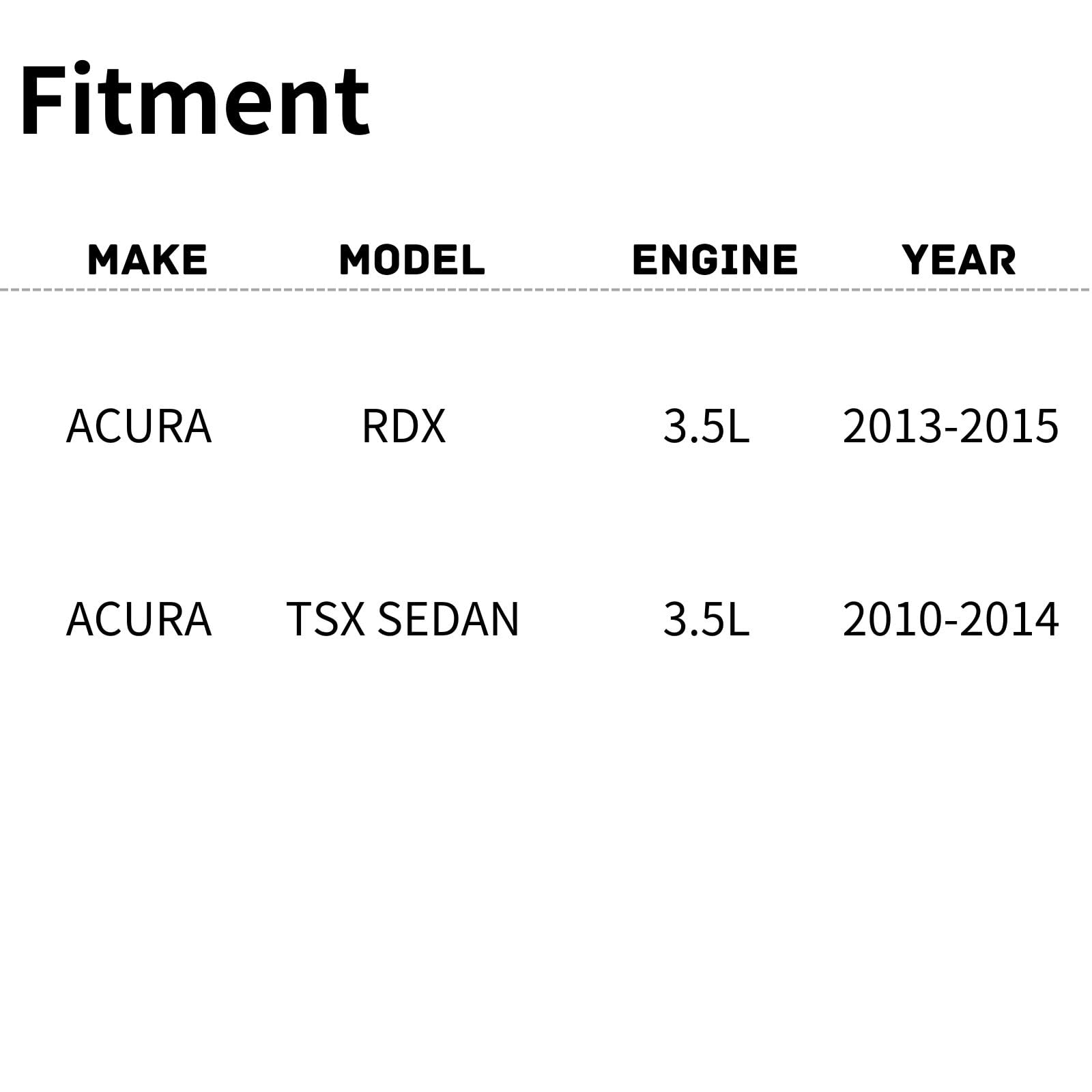 TYG OE Replacement(CAPA Quality) Cooling Fan Extra Silent for 2008-2012 Honda Accord Coupe & Sedan/ 2010-2011 Crosstour/ 2013-20