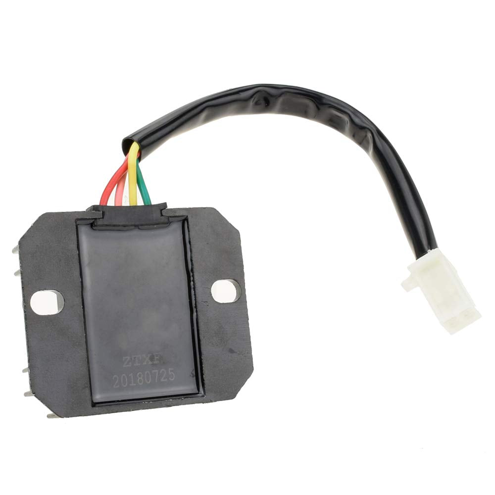HIAORS 4 Pin Wire 12V Voltage Regulator Rectifier Female Plug for GY6 50cc 150cc CG 125cc 150cc 200cc 250cc Motorcycle Scooter M
